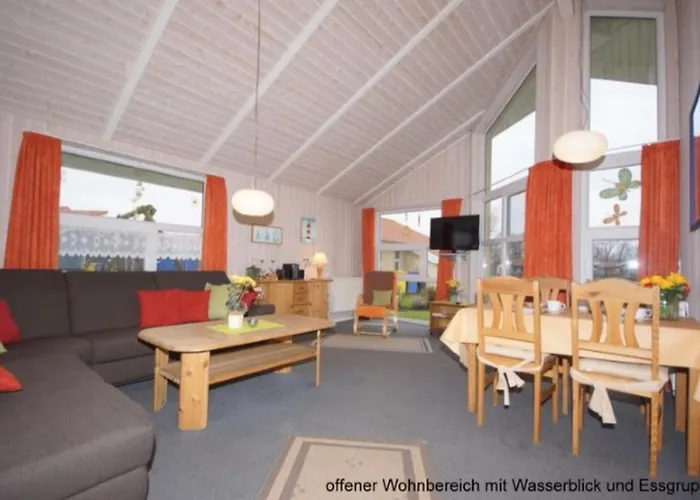 4 Personen Mit Privatem Bootsteg, Direkter Seelage, Kanu Und Sauna In * Otterndorf